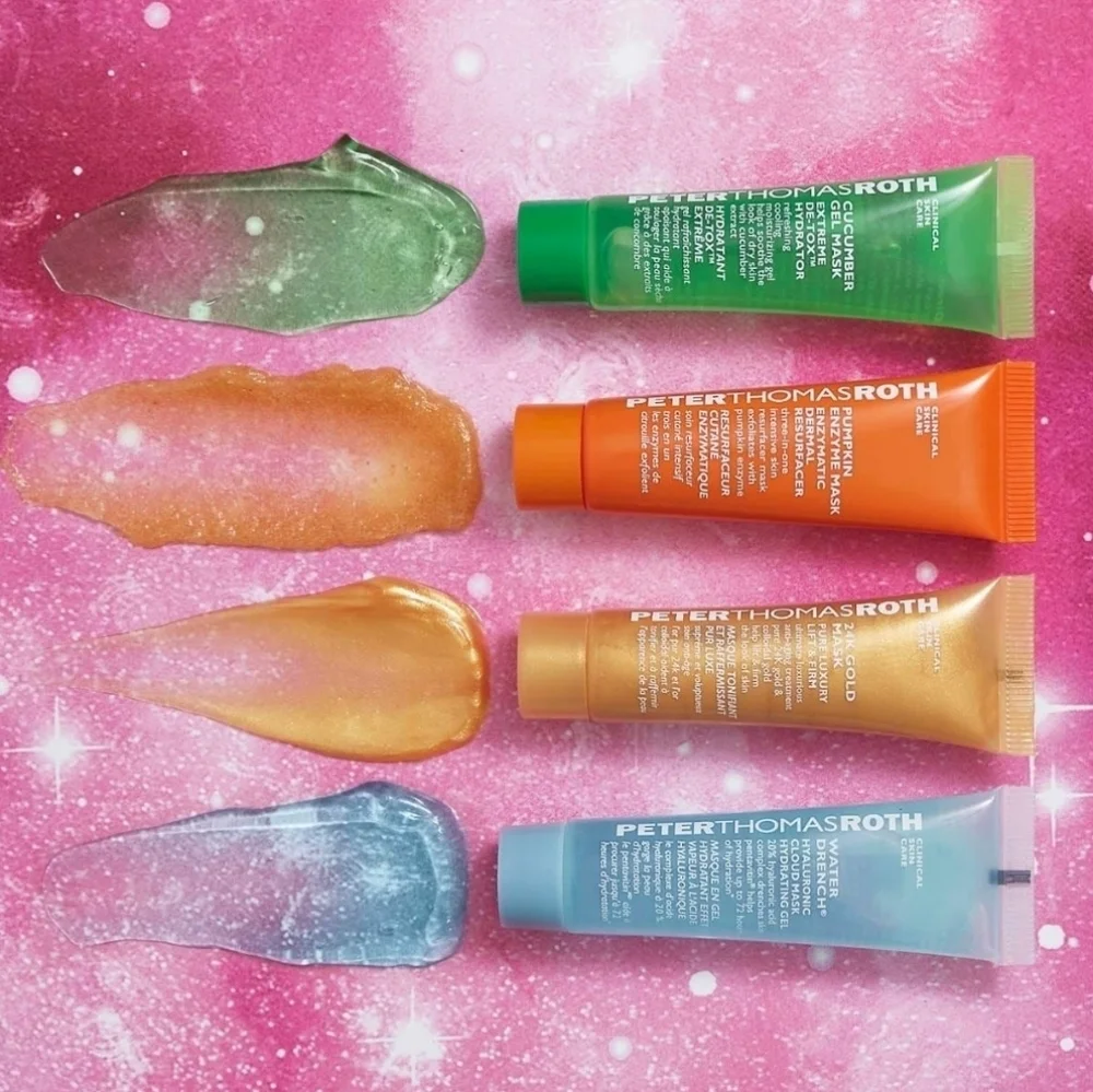 CLEARANCE! Peter Thomas Roth 4-Piece Mini Mask Set, 14ml x 4, New